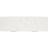 image:imageSignature Design by Ashley Cadmori Casual Bohemian Dresser with Post Legs and 6 Drawers Replicated Marble Top Wood 35 High White and Light Brown FinishWhite  Beige