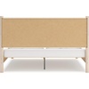 image:imageSignature Design by Ashley Cadmori King Upholstered Panel Bed TwoToneTwotone