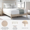 image:imageSignature Design by Ashley Cadmori King Upholstered Panel Bed TwoToneTwotone