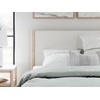image:imageSignature Design by Ashley Cadmori King Upholstered Panel Bed TwoToneTwotone