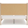 image:imageSignature Design by Ashley Cadmori King Upholstered Panel Bed TwoToneTwotone
