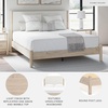 image:imageSignature Design by Ashley Cadmori King Upholstered Panel Bed TwoToneTwotone