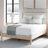 image:imageSignature Design by Ashley Cadmori King Upholstered Panel Bed TwoToneTwotone