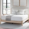 image:imageSignature Design by Ashley Cadmori King Upholstered Panel Bed TwoToneTwotone
