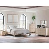 image:imageSignature Design by Ashley Cadmori Nightstand with Wireless Charging Replicated Marble Top and Engineered Wood Accent Bedside Table for Bedroom White and Beige 25 WWhite  Beige