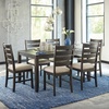image:imageSignature Design by Ashley Caitbrook 7Piece Dining Set Gray WashBrown
