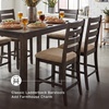image:imageSignature Design by Ashley Caitbrook 7Piece Dining Set Gray WashBrown