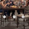image:imageSignature Design by Ashley Caitbrook 7Piece Dining Set Gray WashBrown