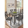image:imageSignature Design by Ashley Caitbrook 7Piece Dining Set Gray WashDark Gray