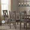 image:imageSignature Design by Ashley Caitbrook 7Piece Dining Set Gray WashDark Gray
