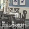 image:imageSignature Design by Ashley Caitbrook 7Piece Dining Set Gray WashDark Gray