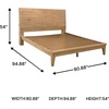 image:imageSignature Design by Ashley California King Panel Bed Frame with HeadboardCalifornia King Panel Bed