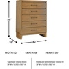 image:imageSignature Design by Ashley California King Panel Bed Frame with HeadboardDresser Chest