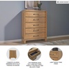 image:imageSignature Design by Ashley California King Panel Bed Frame with HeadboardDresser Chest
