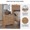 image:imageSignature Design by Ashley California King Panel Bed Frame with HeadboardNight Stand