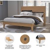image:imageSignature Design by Ashley California King Panel Bed Frame with HeadboardQueen Panel Bed