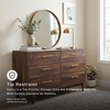 image:imageSignature Design by Ashley Calverson Modern 6 Drawer Double Dresser MochaBrown