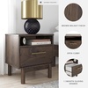 image:imageSignature Design by Ashley Calverson Nightstand with Drawer Dark BrownBrown