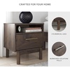 image:imageSignature Design by Ashley Calverson Nightstand with Drawer Dark BrownBrown