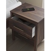 image:imageSignature Design by Ashley Calverson Nightstand with Drawer Dark BrownMocha