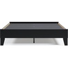 image:imageSignature Design by Ashley Calverson Queen Platform Bed Frame Mocha BrownBlack