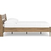 image:imageSignature Design by Ashley Calverson Queen Platform Bed Frame Mocha BrownHoney Brown