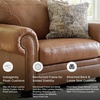 image:imageSignature Design by Ashley Carianna Oversized Leather Accent Chair Caramel