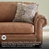 image:imageSignature Design by Ashley Carianna Oversized Leather Accent Chair Caramel
