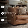 image:imageSignature Design by Ashley Carianna Oversized Leather Accent Chair Caramel
