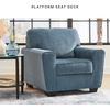 image:imageSignature Design by Ashley Cashton Oversized Accent Chair Blue Arm ChairBlue