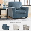 image:imageSignature Design by Ashley Cashton Oversized Accent Chair Blue Arm ChairBlue
