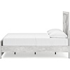 image:imageSignature Design by Ashley Cayboni Whitewash King Panel Bed FrameFull Panel Bed