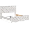 image:imageSignature Design by Ashley Cayboni Whitewash King Panel Bed FrameKing Panel Bed