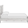 image:imageSignature Design by Ashley Cayboni Whitewash King Panel Bed FrameKing Panel Bed