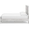 image:imageSignature Design by Ashley Cayboni Whitewash King Panel Bed FrameKing Panel Bed