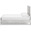 image:imageSignature Design by Ashley Cayboni Whitewash King Panel Bed FrameQueen Panel Bed