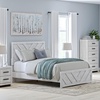 image:imageSignature Design by Ashley Cayboni Whitewash King Panel Bed FrameQueen Panel Bed