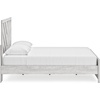 image:imageSignature Design by Ashley Cayboni Whitewash King Panel Bed FrameQueen Panel Bed