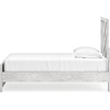 image:imageSignature Design by Ashley Cayboni Whitewash King Panel Bed FrameTwin Panel Bed
