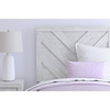 image:imageSignature Design by Ashley Cayboni Whitewash King Panel Bed FrameTwin Panel Bed
