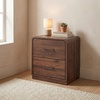image:imageSignature Design by Ashley Chadworth Contemporary 2Drawer Nightstand Warm Brown