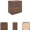 image:imageSignature Design by Ashley Chadworth Contemporary 2Drawer Nightstand Warm Brown