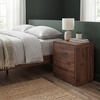 image:imageSignature Design by Ashley Chadworth Contemporary 2Drawer Nightstand Warm Brown
