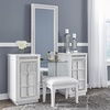 image:imageSignature Design by Ashley Chalanna Contemporary 3Drawer Vanity White amp Clear