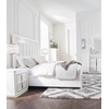 image:imageSignature Design by Ashley Chalanna Contemporary Chest of Drawers with FeltLined Top Drawer LED Lighting and Glamorous Details White