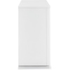 image:imageSignature Design by Ashley Chalanna Contemporary Dresser with 6 Drawers Builtin LED Lighting Rhinestone Details Wood White 64 W x 20 D x 3875 H