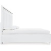 image:imageSignature Design by Ashley Chalanna Queen Upholstered Storage Bed WhiteCalifornia King Upholstered Storage Bed