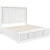 image:imageSignature Design by Ashley Chalanna Queen Upholstered Storage Bed WhiteCalifornia King Upholstered Storage Bed