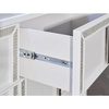 image:imageSignature Design by Ashley Chalanna Queen Upholstered Storage Bed WhiteDresser and Mirror