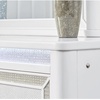 image:imageSignature Design by Ashley Chalanna Queen Upholstered Storage Bed WhiteDresser and Mirror